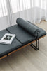 Coulee Daybed feature line detail between steel frame and stitching, handcrafted in NSW